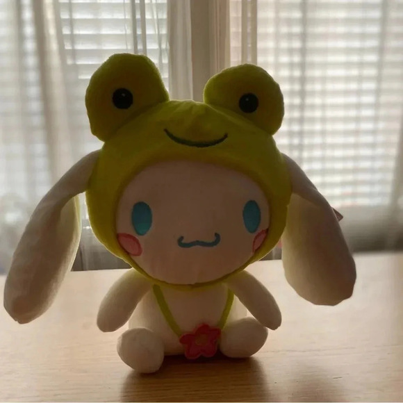 🆕 Cinnamoroll W/Frog Hood 8in🆕 - Picture 2 of 5